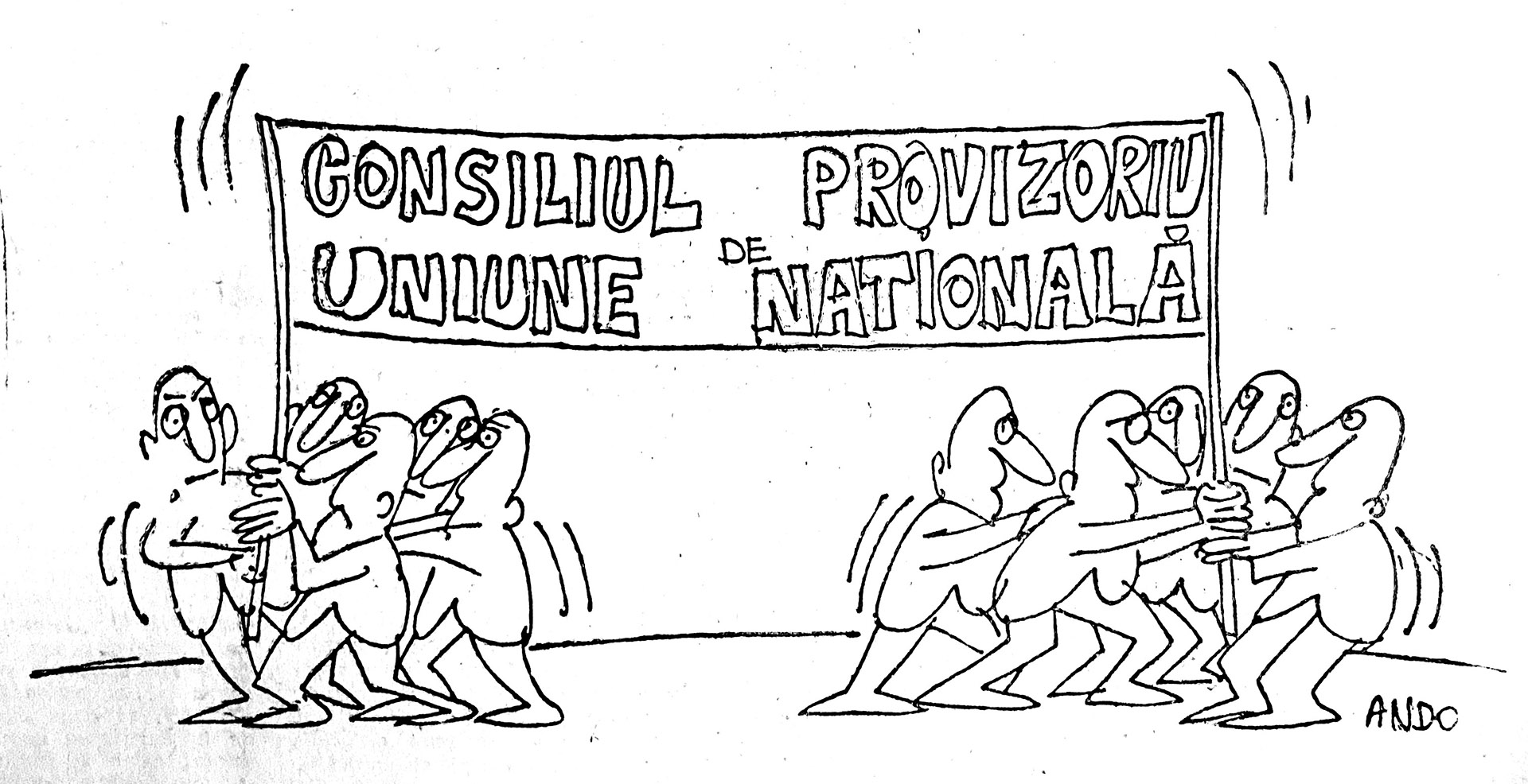 Apare Consiliul Provizoriu de Uniune Națională (CPUN), care guvernează până la alegeri