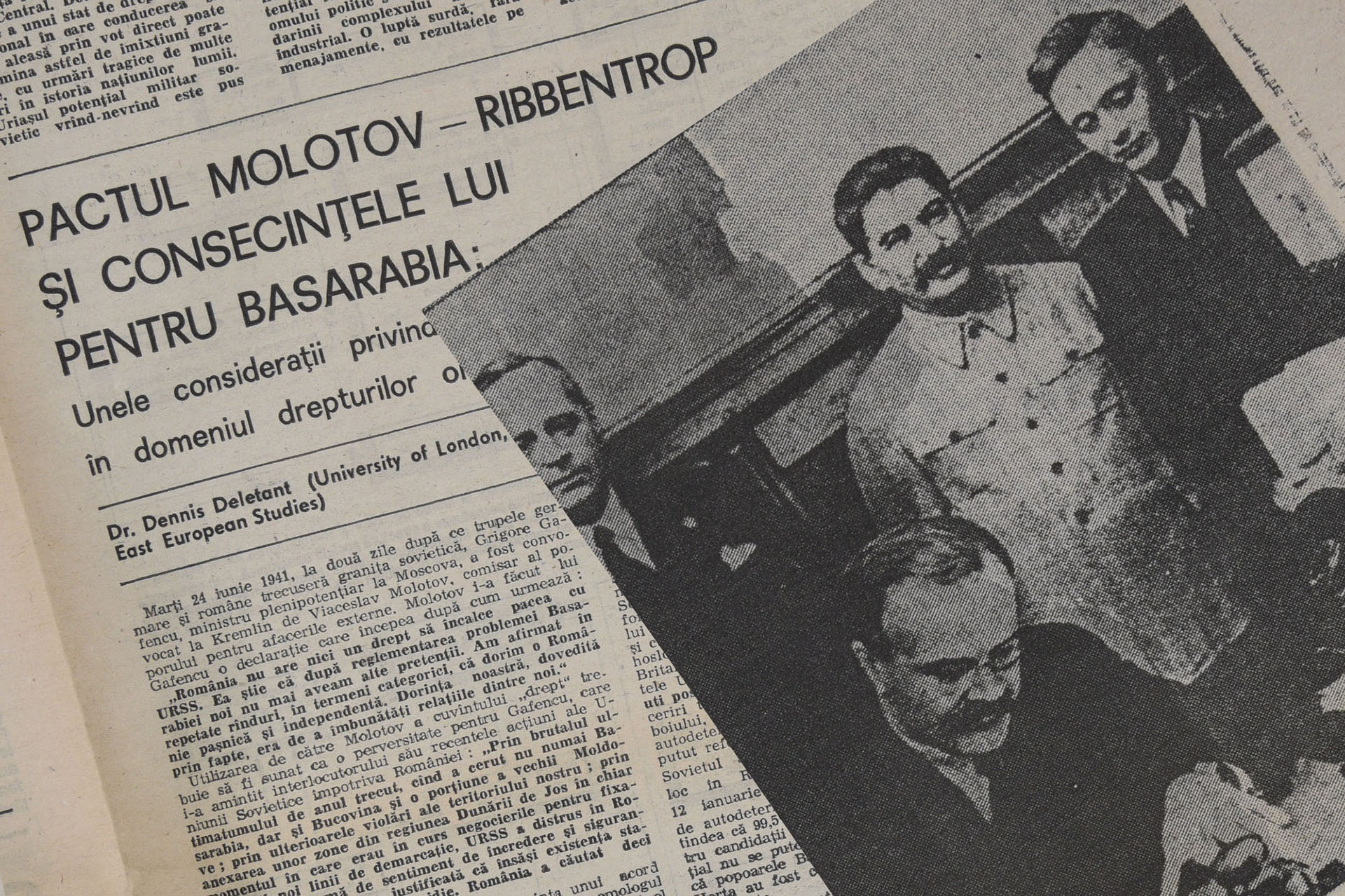 Anularea Pactului  Ribbentrop-Molotov 